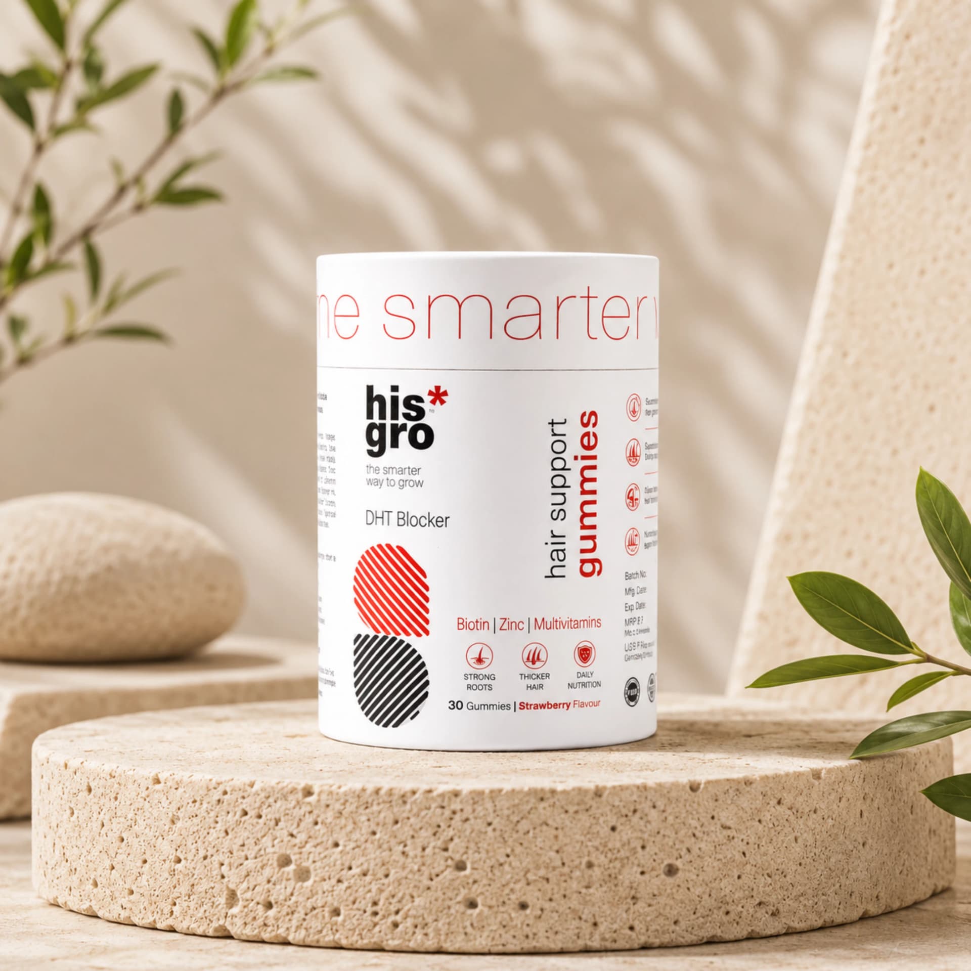 Stage 1 Hair Support Gummies (30 Pcs)